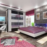 Σετ Κρεβατοκάμαρας 5 τεμαχίων 160/200, Como με ΔΩΡΟ συρταριέρα, 245x213,5x80 εκ., Genomax