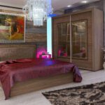 Σετ Κρεβατοκάμαρας 5 τεμαχίων 160/200, Royal, 252,5/231/94 εκ., Genomax