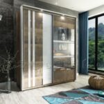 Ντουλάπα Ares, 183x62x214 εκ, Genomax