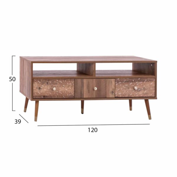 ΕΠΙΠΛΟ TV SHANICE HM8659 ΚΑΡΥΔΙ ΜΕ ΑΝΑΓΛΥΦΗ ΥΦΗ 120x39x50Y εκ. - Image 2