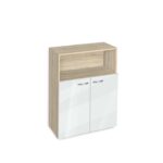 Βιβλιοθήκη Etazerka Ava 3 Σόνομα, 78x33x112.3, Genomax