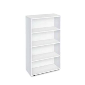 Βιβλιοθήκη 78x33x148,3, Etazerka 4 Λευκό, Genomax