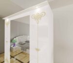 Σετ Κρεβατοκάμαρας 7 τεμαχίων Vinchenca με Δώρο Σκαμπό & Καθρέφτη, Genomax - Image 2