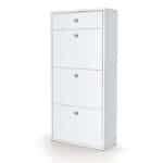 Παπουτσοθήκη 321 Λευκή, 28x67x139, Genomax