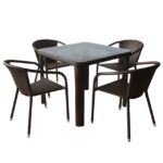 Σετ τραπεζαρίας 5 τμχ. Vito 341-1, Genomax