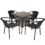 Σετ τραπεζαρίας 5 τμχ. Vito 45-1, Genomax