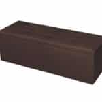 Σκαμπό αποθηκευτικό, Grand Καφέ, 120x40x39 εκ., Genomax