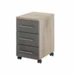 Συρταριέρα γραφείου, Modul 48, 35/45/59,5 εκ, Genomax