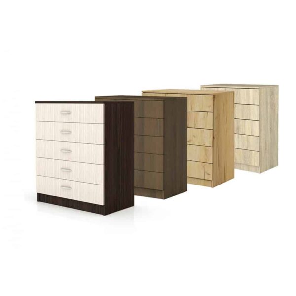 Συρταριέρα 1213005 Σόνομα Λευκό, 43.5x92x80, Genomax - Image 2