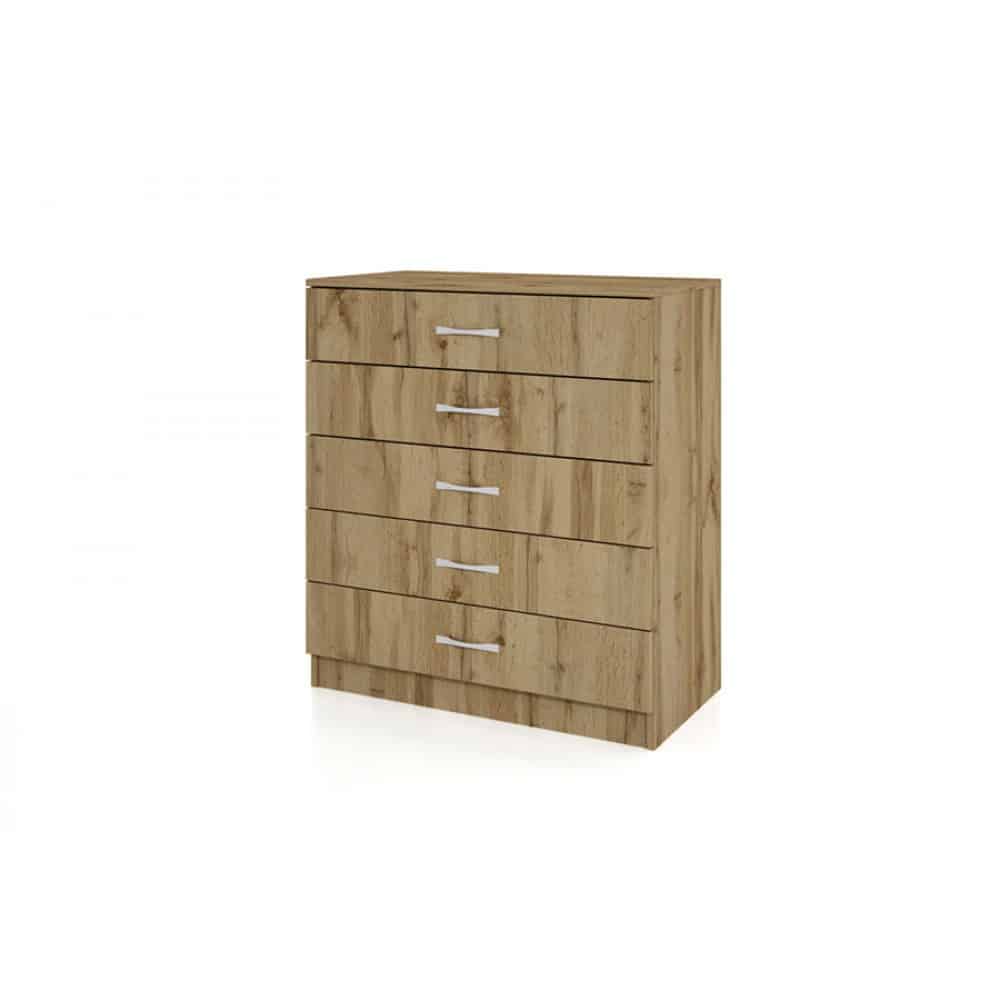 Συρταριέρα 1213005 Σασό Συρταριέρα 1213005 Σασό, 43.5x92x80, Genomax - Image 1