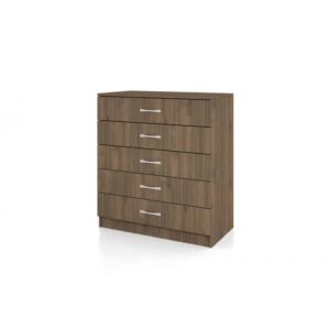 Συρταριέρα Καρυδί, 1213005, 43.5x92x80, Genomax