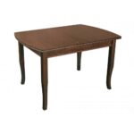 Τραπέζι κουζίνας ξύλινο με μηχανισμο επιμήκυνσης 120+30/75/80 εκ. ELVIRA, Genomax - Image 3