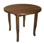 Τραπέζι κουζίνας ξύλινο,100+30/75 εκ. Iva καφέ, Genomax