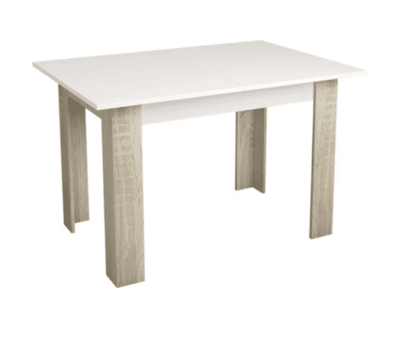 Τραπέζι κουζίνας 120+35/75/80, Radina, Genomax - Image 2