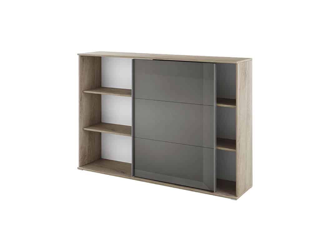 Βιβλιοθήκη 158 Βιβλιοθήκη 158,5x36x106, Modul 53, Genomax - Image 1