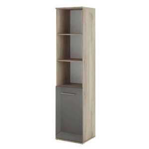 Βιβλιοθήκη με πόρτα 40x36x175.5, Modul 62, Genomax