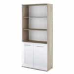 Βιβλιοθήκη με πόρτες 80x36x175.5, Modul 84, Genomax