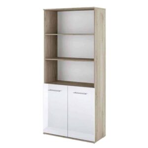 Βιβλιοθήκη με πόρτες 80x36x175.5, Modul 84, Genomax