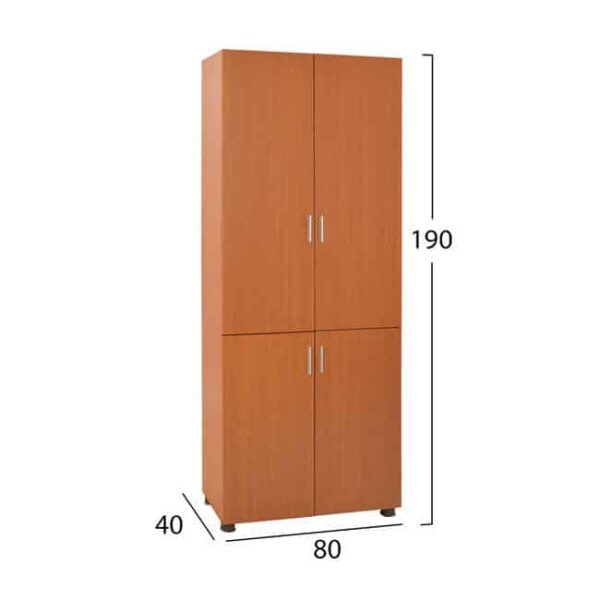 ΒΙΒΛΙΟΘΗΚΗ ΓΡΑΦΕΙΟΥ ΕΠΑΓΓΕΛΜΑΤΙΚΗ ΚΕΡΑΣΙ 80Χ40Χ190Υ HM10207.13 - Image 2