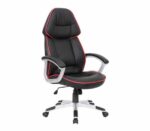 BF7900 Bucket Πολυθρόνα PU Μαύρο 68x72x122/132cm