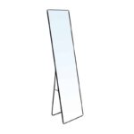 DAYTON MAX Καθρέπτης Δαπέδου - Τοίχου Αλουμίνιο, Απόχρωση Μαύρο 60x33x180cm