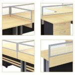 Διαχωριστικό Γραφείων Wenge 180x45cm