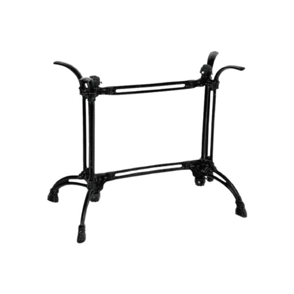 ΑΙΘΡΙΟ Πόδι Τραπεζιού Μαντέμι Μαύρο (18,2 Kg) 80x49x71cm - Image 2