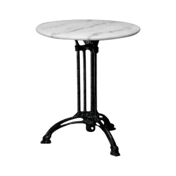 EKO Τραπέζι Τρίνυχο Μαντέμι, Μάρμαρο Φ70 H.74cm - Image 2