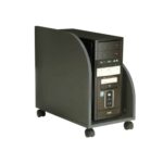 ΒΑΣΗ Η/Υ τροχήλατη Dark Grey 50x30x52cm - Image 2