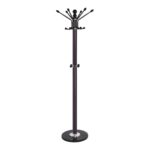 MARTA Καλόγερος Μέταλλο Βαφή Καρυδί Φ37 H.175cm - Image 2