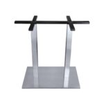 EPSILON Βάση Τραπεζιού Inox #201/21,20 Kg 70x40 H.72cm - Image 2