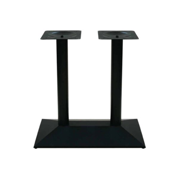 ΠΥΡΑΜΙΔΑ Βάση Τραπεζιού Μακρόστενη Μαντέμι Μαύρο 17,70 Kg 73x40x72cm - Image 2