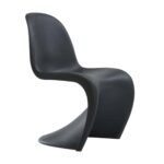 BLEND Καρέκλα Τραπεζαρίας Κουζίνας - PP Μαύρο 50x58x85cm - Image 2