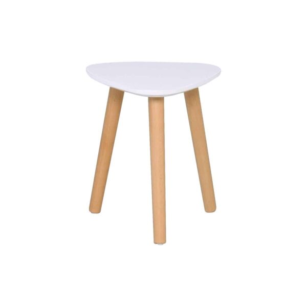 FINE Τραπεζάκι Σαλονιού Καθιστικού, Άσπρο 35x30x30cm - Image 2