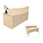 Reception 180 Απόχρωση Beech 180x90x105cm - Image 2