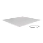 ISO TOP Sliq Plus Επιφάνεια Απόχρωση Pearl White 80x80cm/18mm - Image 2