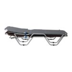 CRETA Ξαπλώστρα Αλουμινίου Textilene Γκρι, Στοιβαζόμενη 60x197x30cm Προφίλ 25x25x1,5mm - Image 3