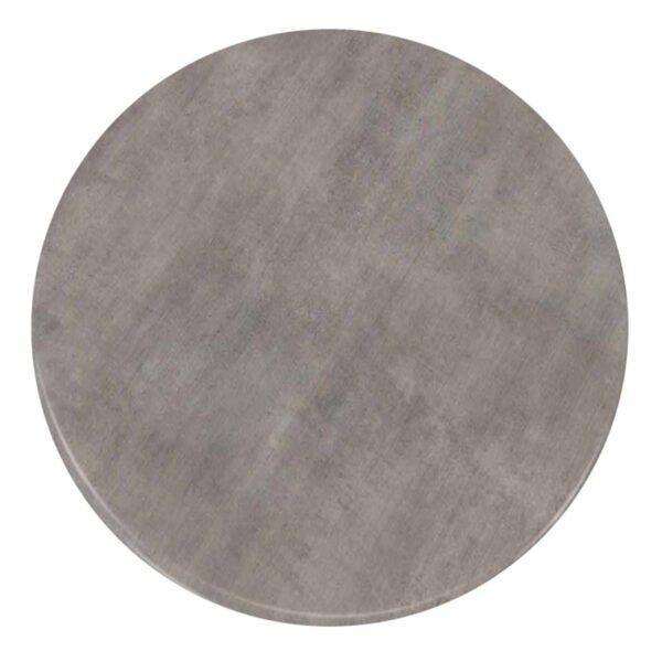 Contract Sliq Normal Επιφάνεια Τραπεζιού τ.Werzalit, Απόχρωση Cement Φ60cm/16mm - Image 2