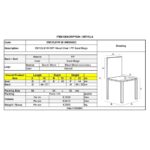 ART Wood Καρέκλα Τραπεζαρίας - Κουζίνας, Πόδια Οξιά, Κάθισμα PP Sand Beige - 1 Step K/D 46x52x82cm - Image 4