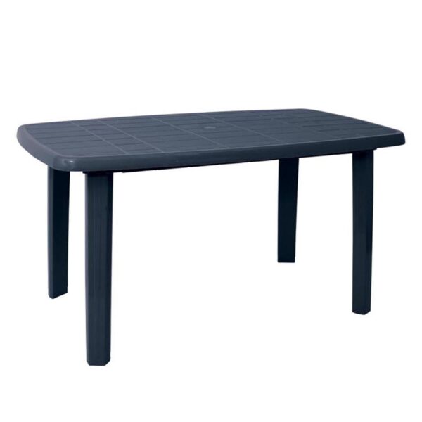 SORRENTO Τραπέζι Oval Dining Κήπου - Βεράντας, PP Απόχρωση Ανθρακί 140x80x74cm oval - Image 2