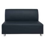 BANDY 2Θέσιος Καναπές Pu Γκρι 130x71x88cm - Image 3