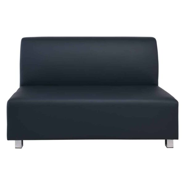 BANDY 2Θέσιος Καναπές Pu Γκρι 130x71x88cm - Image 3