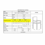 OLIMPIA Πολυθρόνα Τραπεζαρίας Κήπου Στοιβαζόμενη, PP - UV Protection, Απόχρωση Άσπρο 54x52x86cm - Image 7