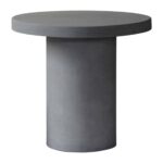 CONCRETE Cylinder τραπέζι Cement Grey Φ80cm H.75cm - Image 2