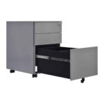 ΣΥΡΤΑΡΙΕΡΑ Μέταλλο Βαφή Γκρι 39x52x60cm - Image 3