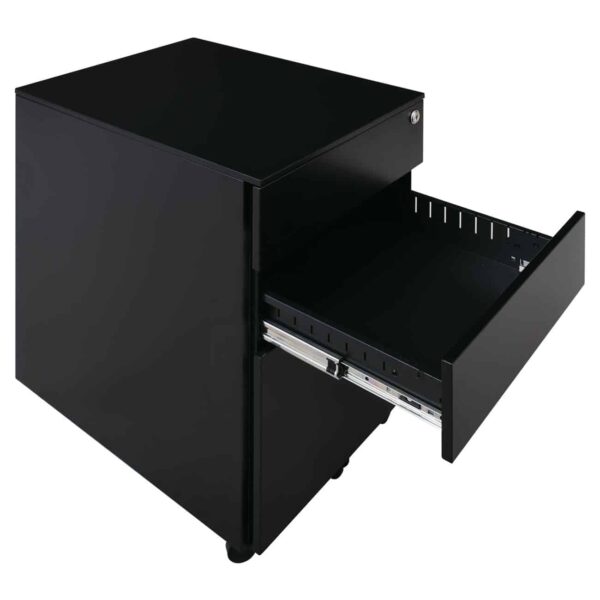 ΣΥΡΤΑΡΙΕΡΑ Μέταλλο Βαφή Μαύρο 39x52x60cm - Image 3