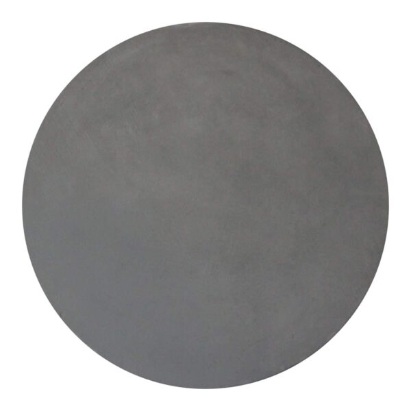 CONCRETE Επιφάνεια Τραπεζιού Cement Grey Φ60cm (Τελείωμα 2,5cm) - Image 2