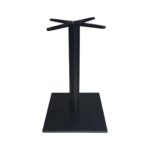 PRATO-W Βάση Τραπεζιού με ρεγουλατόρο, Μέταλλο Βαφή Μαύρο (12,40kg) 45x45cm H.72cm - Image 2