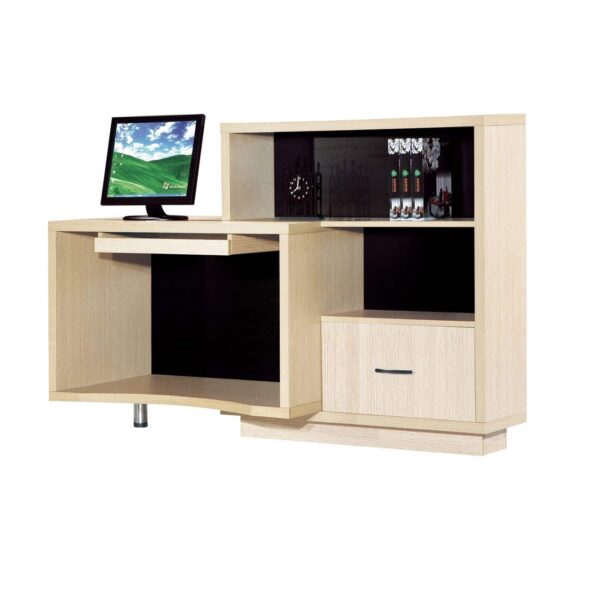 Reception PROGRESS Elm/Black 160x60x110cm - Image 2