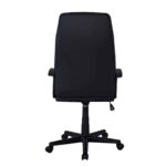 BF1250 Πολυθρόνα Γραφείου Διευθυντή, Pu Μαύρο 60x64x108/120cm - Image 5